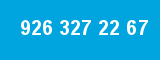 926 327 22 67 926 327 22 67